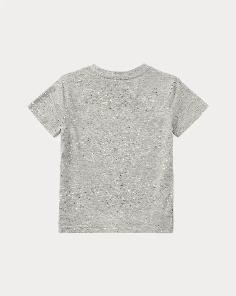 Cotton Jersey V-Neck Tee