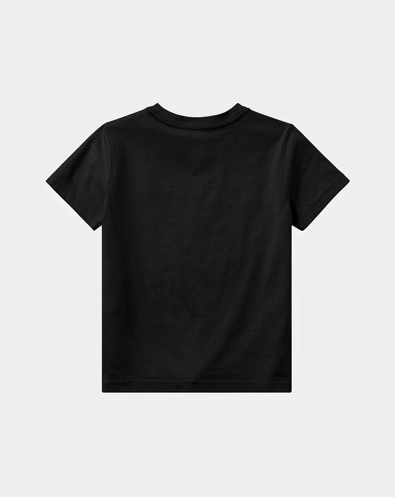 Cotton Jersey V-Neck Tee
