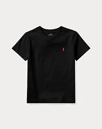 Cotton Jersey V-Neck Tee