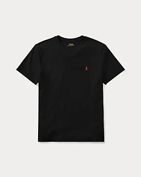 Cotton Jersey V-Neck Tee