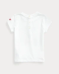 Polo Bear Cotton Jersey Tee