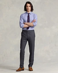 Custom Fit Plaid Twill Shirt