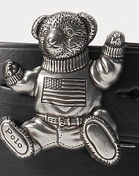 Polo Bear Leather Belt