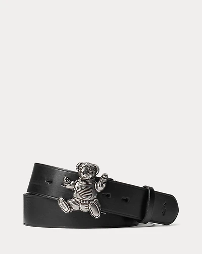 Polo Bear Leather Belt