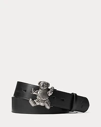 Polo Bear Leather Belt