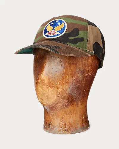 Winged-Logo Camo Ball Cap