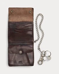 Leather Chain Wallet