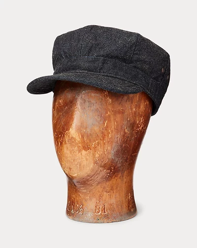 Indigo Denim Utility Cap