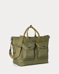 Nylon Utility Messenger Bag