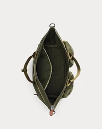 Nylon Utility Messenger Bag