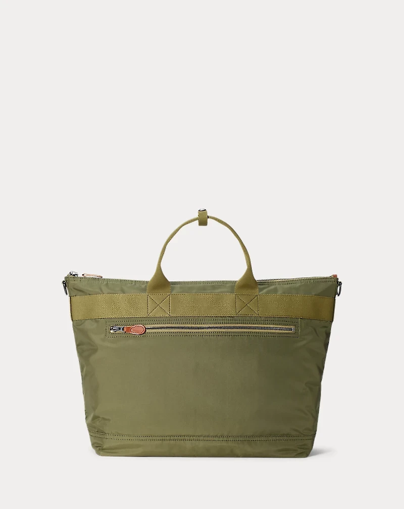 Nylon Utility Messenger Bag