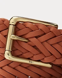 Sportsman Braided Leather Belt