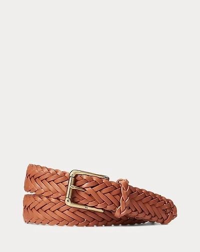 Sportsman Braided Leather Belt