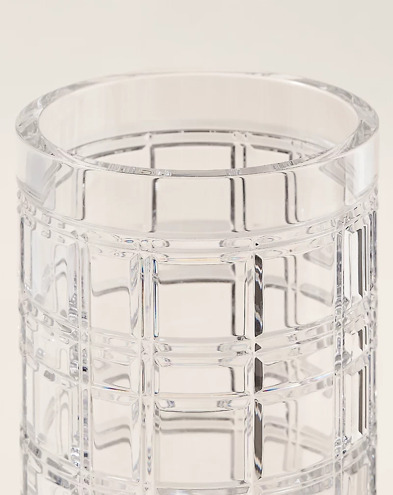 Hudson Plaid Vase