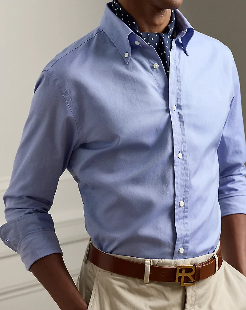 Washed Pinpoint Oxford Shirt