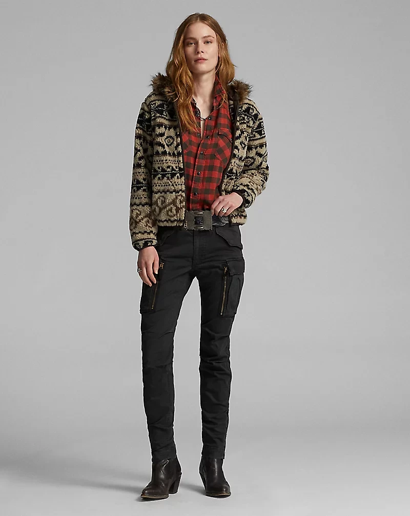 Stretch Skinny Cargo Pant