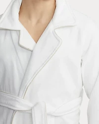 RL Pajama Piped Robe