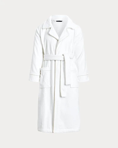 RL Pajama Piped Robe