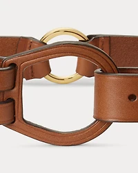 Tri-Strap Leather Belt