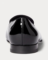 Alonzo Patent Calfskin Slipper