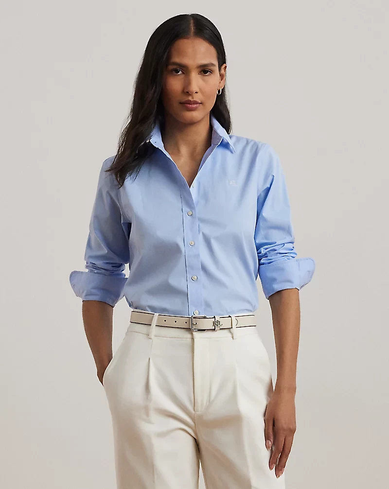 Easy Care Stretch Cotton Shirt