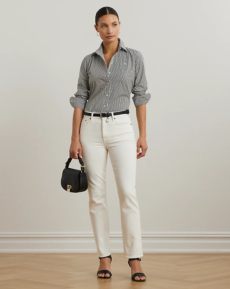 Striped Easy Care Cotton Shirt