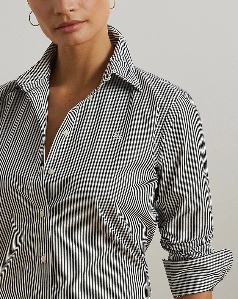Striped Easy Care Cotton Shirt