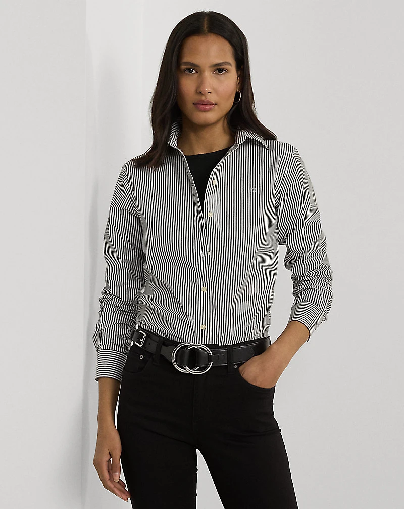 Striped Easy Care Cotton Shirt