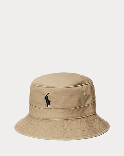 Cotton Chino Bucket Hat