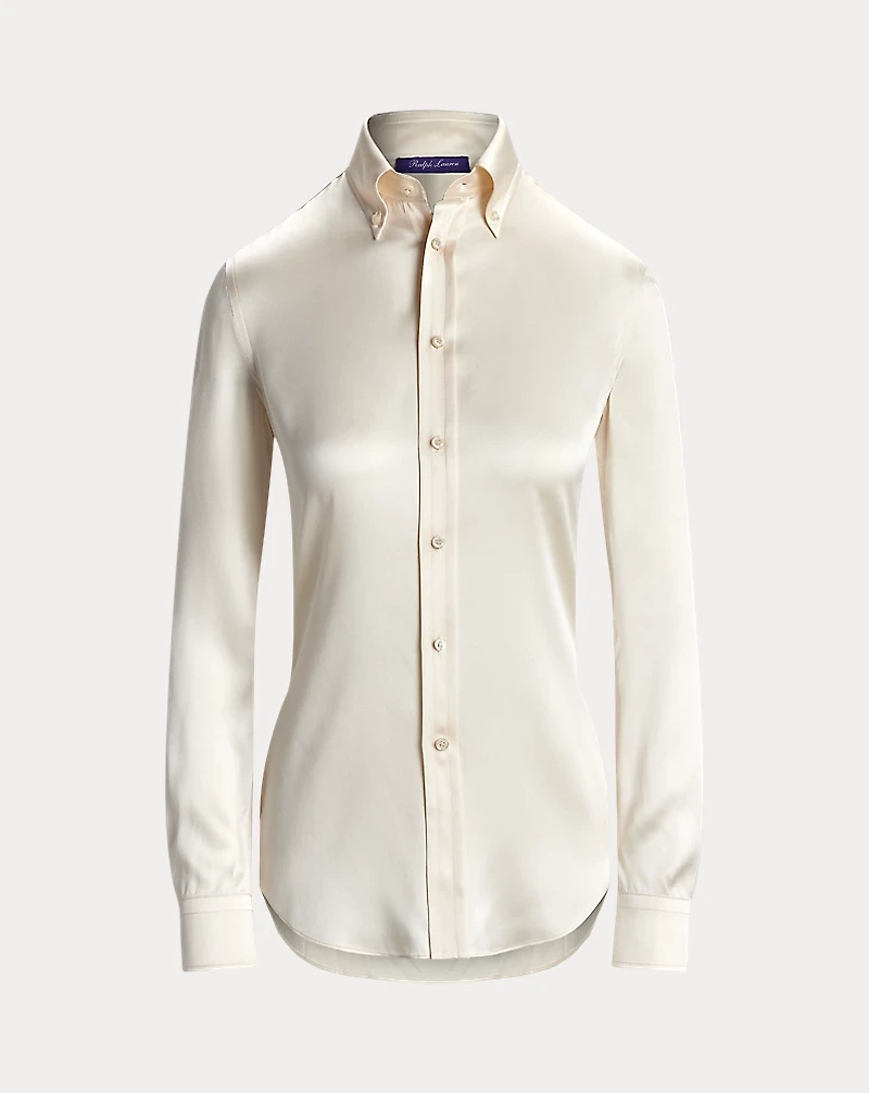 Cameron Straight Fit Charmeuse Shirt