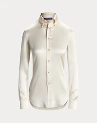 Cameron Straight Fit Charmeuse Shirt