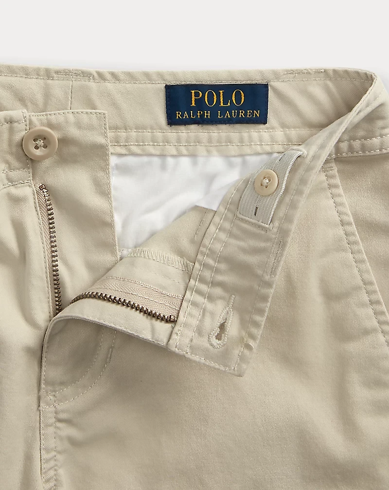 Stretch Twill Cargo Short