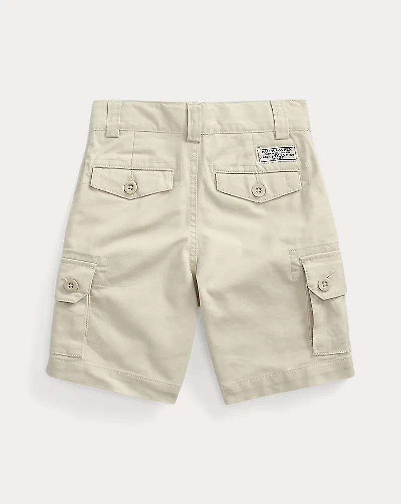 Stretch Twill Cargo Short