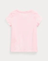 Cotton Jersey V-Neck Tee