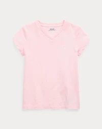 Cotton Jersey V-Neck Tee