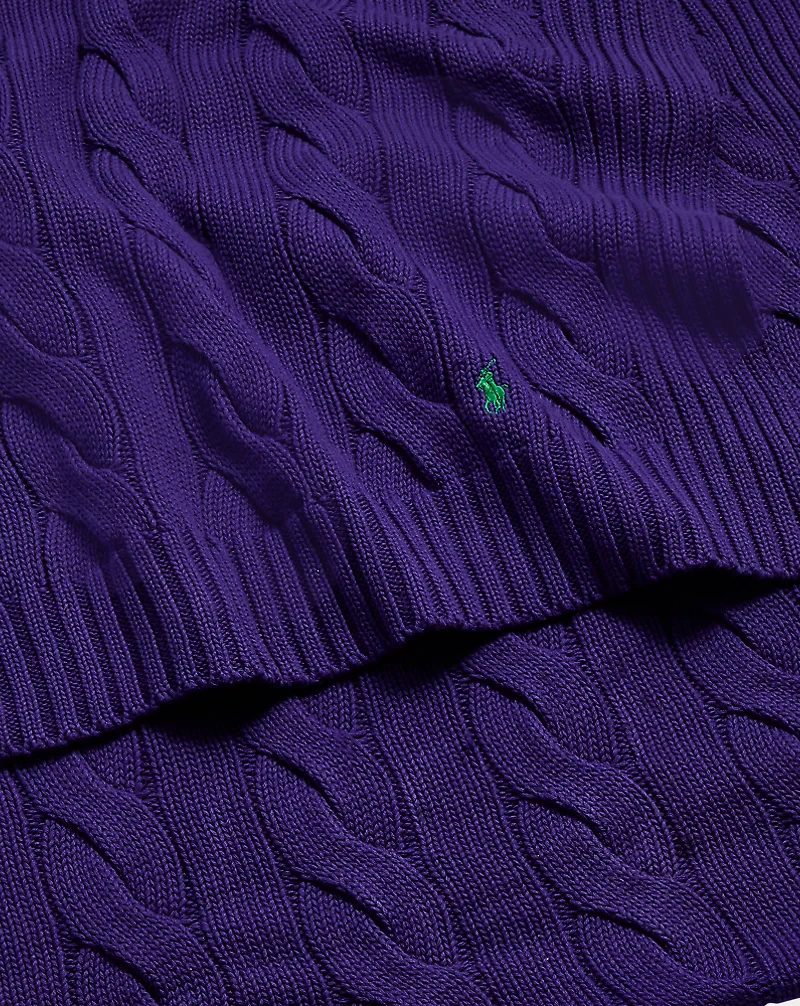 Hanley Cable-Knit Throw Blanket