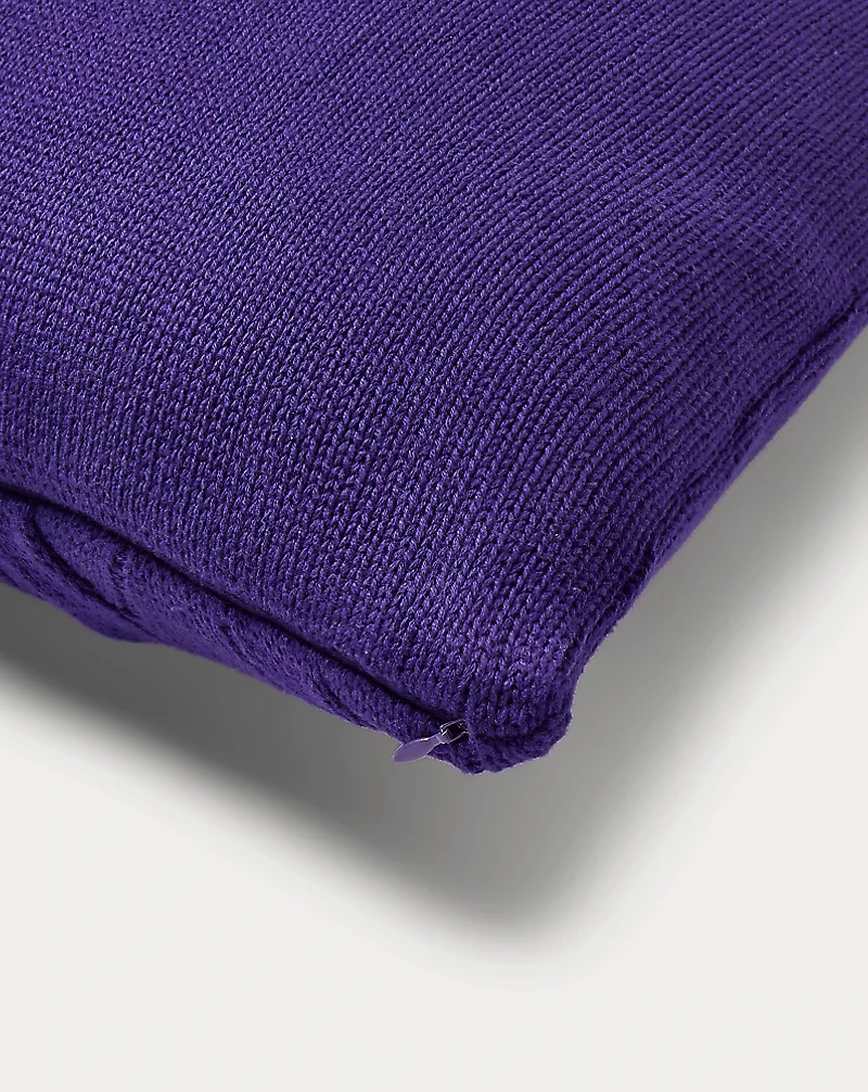 Hanley Cable-Knit Throw Pillow