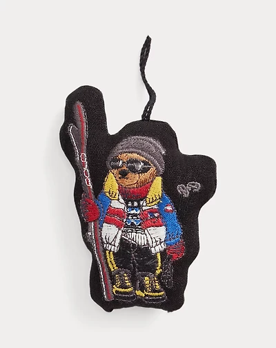 Ski Polo Bear Ornament