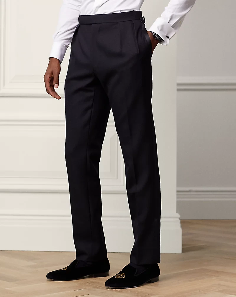 Gregory Handmade Barathea Tuxedo Trouser