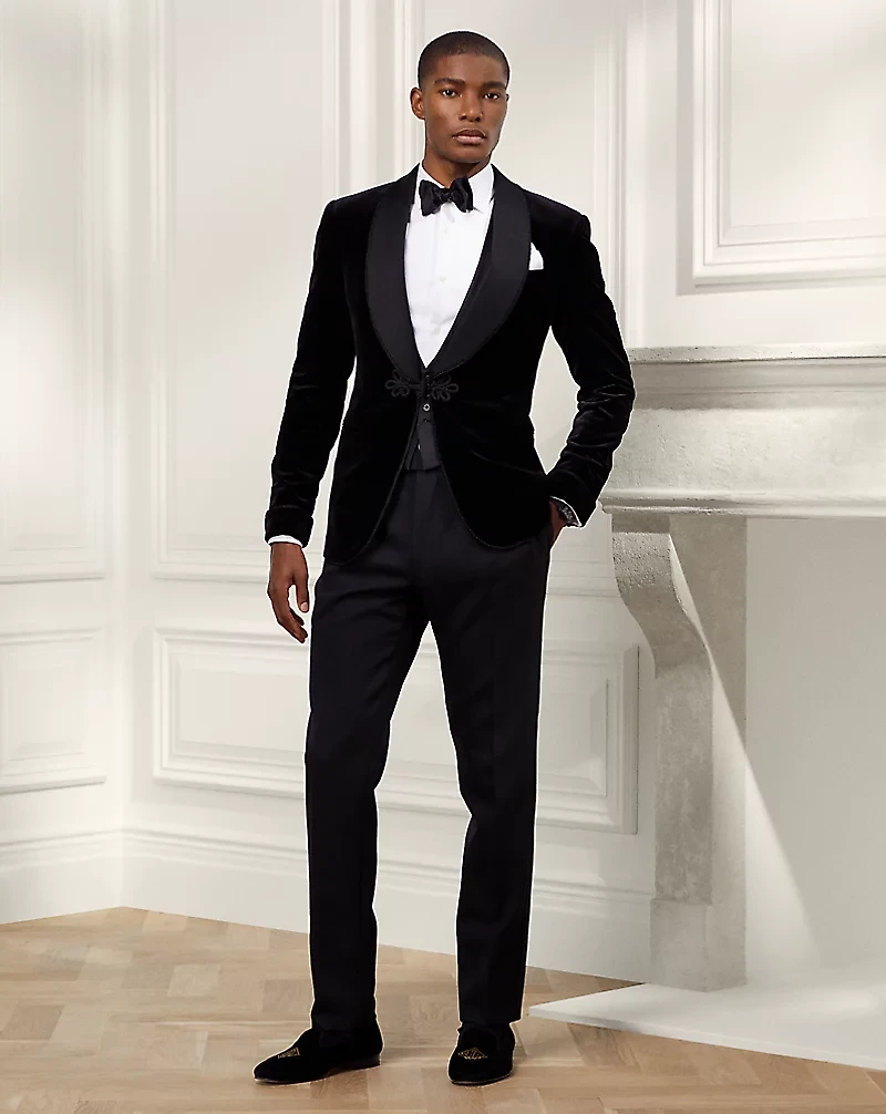 Gregory Handmade Barathea Tuxedo Trouser