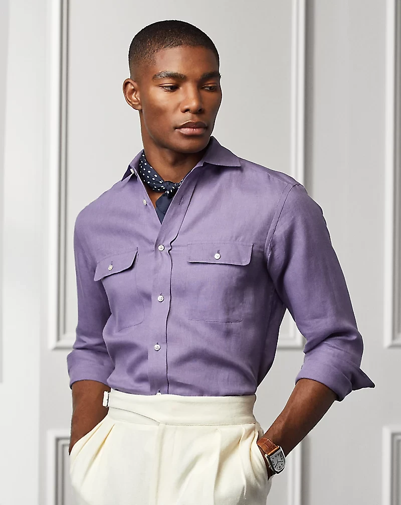 Linen Chambray Shirt