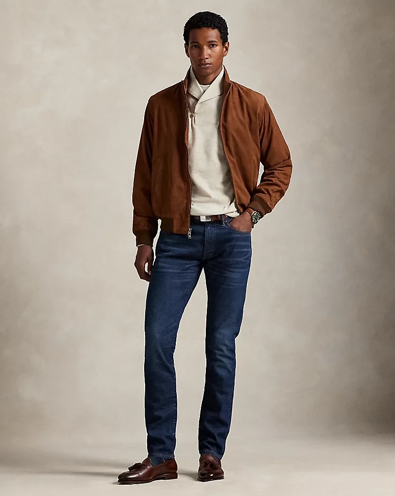 Luxury Jersey Shawl-Collar Pullover