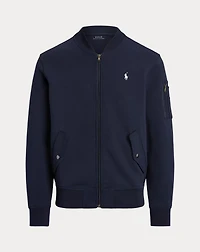 Double-Knit Bomber Jacket