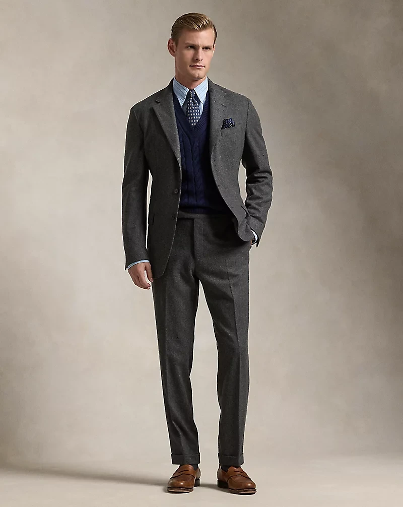 Wool Flannel Trouser