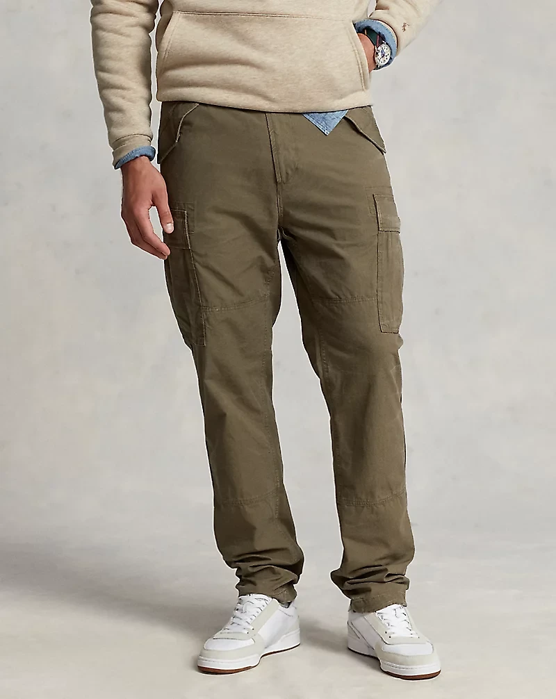 Classic Fit Canvas Cargo Pant