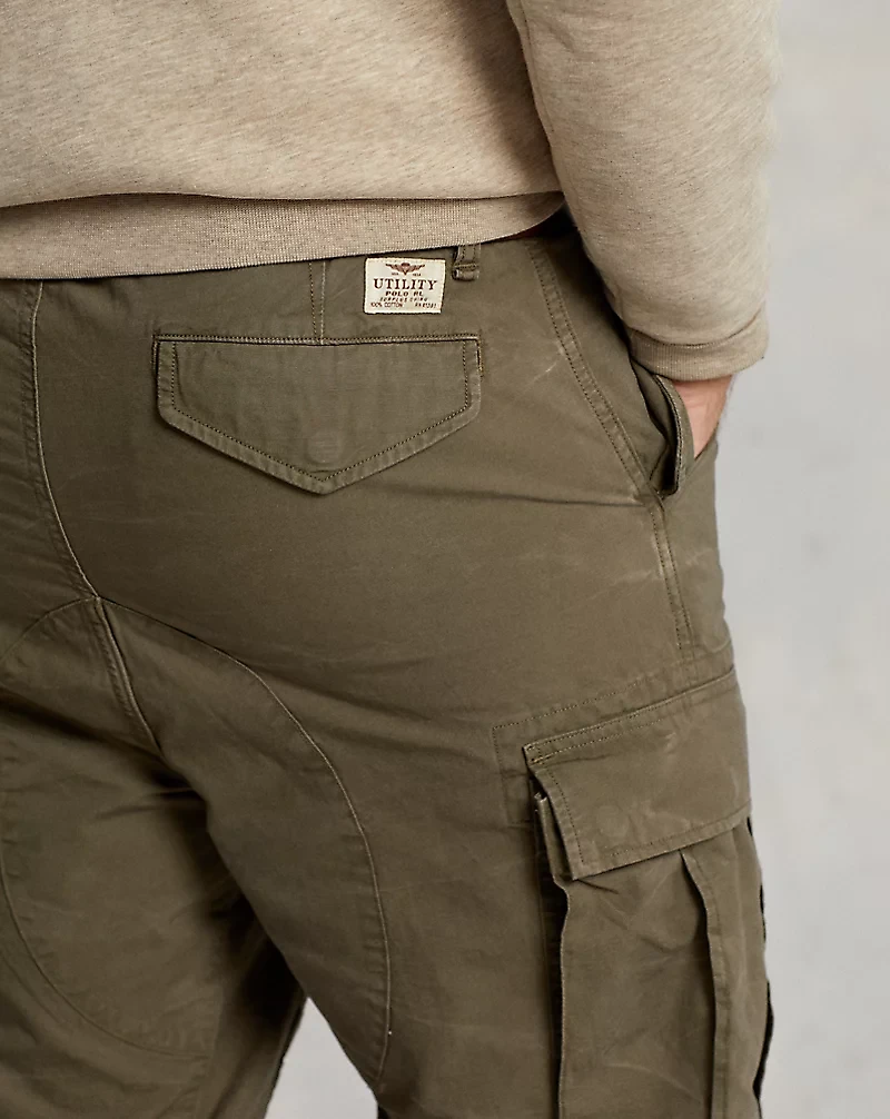Classic Fit Canvas Cargo Pant