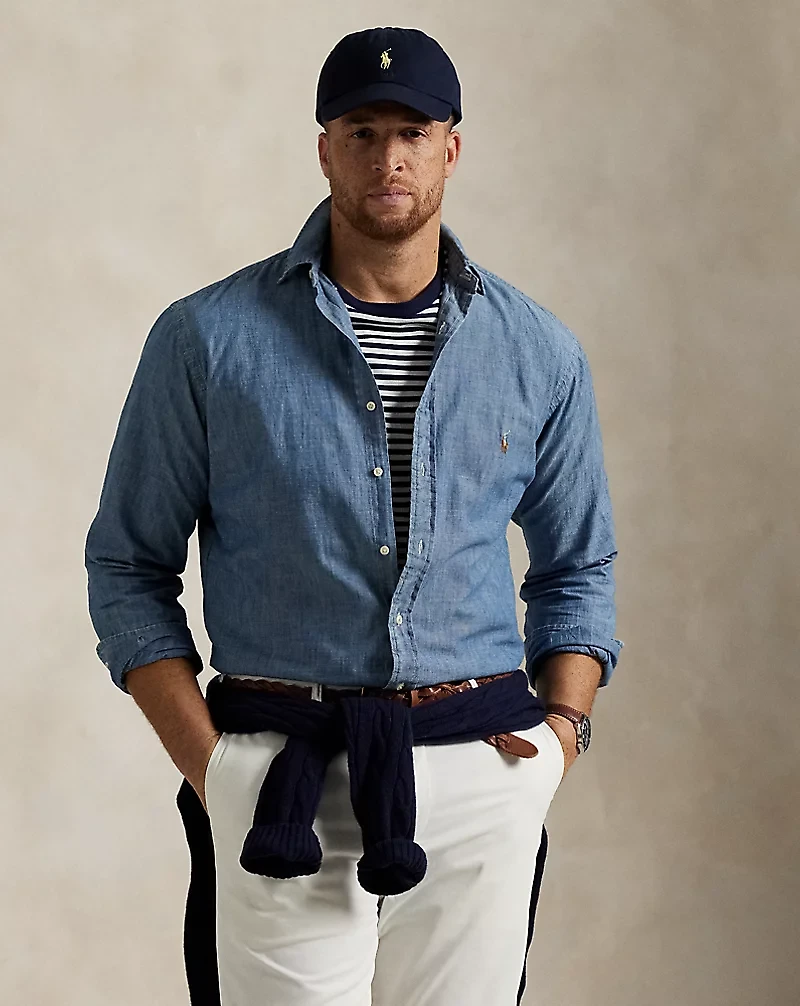 Indigo Chambray Shirt