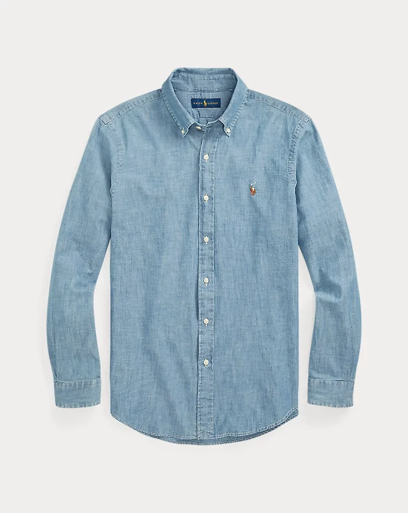 Indigo Chambray Shirt
