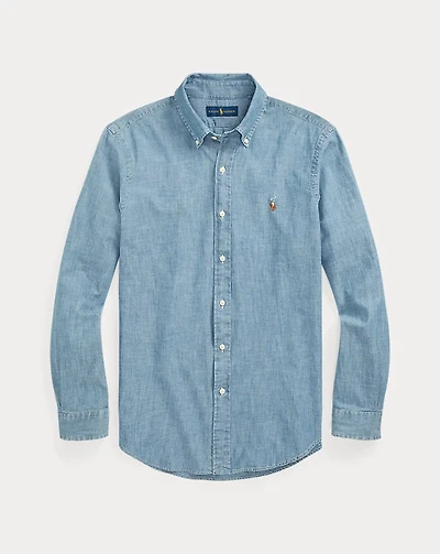 Indigo Chambray Shirt