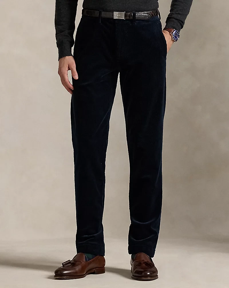 Straight Fit Stretch Corduroy Pant